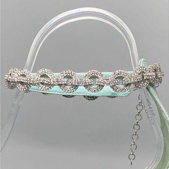 Aquazzura Love Link 105mm Embellished Sandals size 41 - Picture 9 of 16